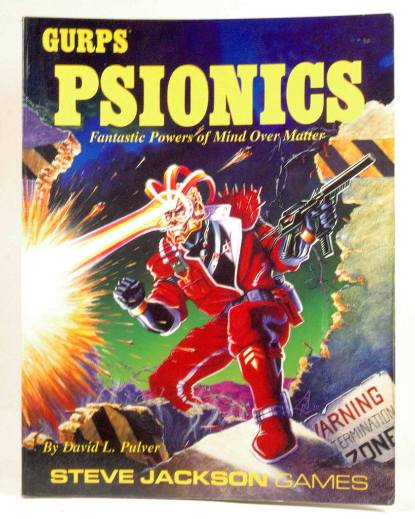 GURPS Psionics reprint, by Pulver, David  