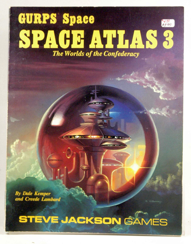 Gurps Space Atlas 3 : The Worlds of the Confederacy, by Creede Lambard, Dale Kemper  