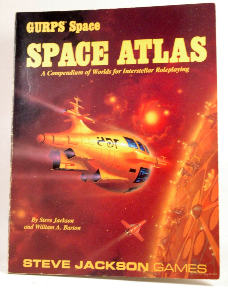 Gurps Space Atlas: A Compendium of World for Interstellar Roleplaying, by Steve; and Barton, William A. Jackson  