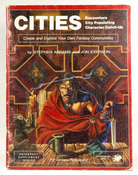 Cities : Encounters, City Populating, Character Catch-Up, by Abrams, Stephen  