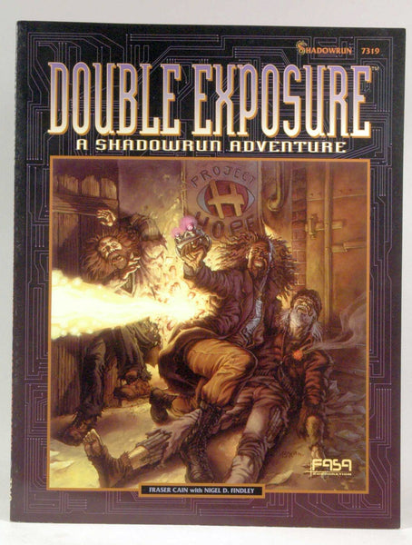Double Exposure A Shadow Adventure Shadow Run #7319, by Nigel D Findley, Fraser Cain  