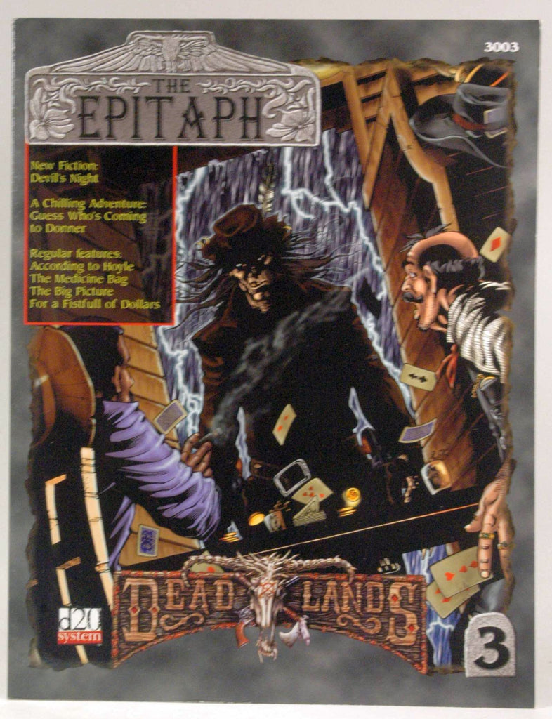 Deadlands: Epitaph #3 (PEG3003), by Pinnacle Entertainment  