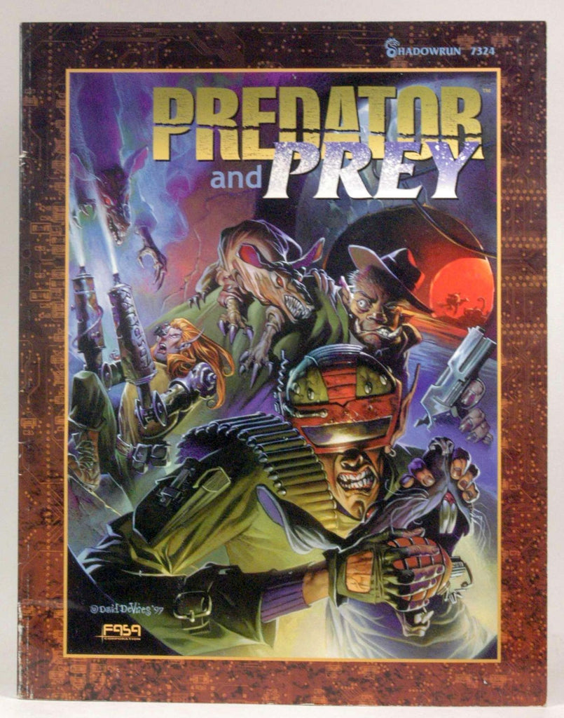 Predator and Prey (Shadowrun, FAS7324), by Fasa  