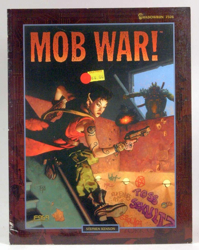 Mob War! (Shadowrun, FAS7326), by Fasa  