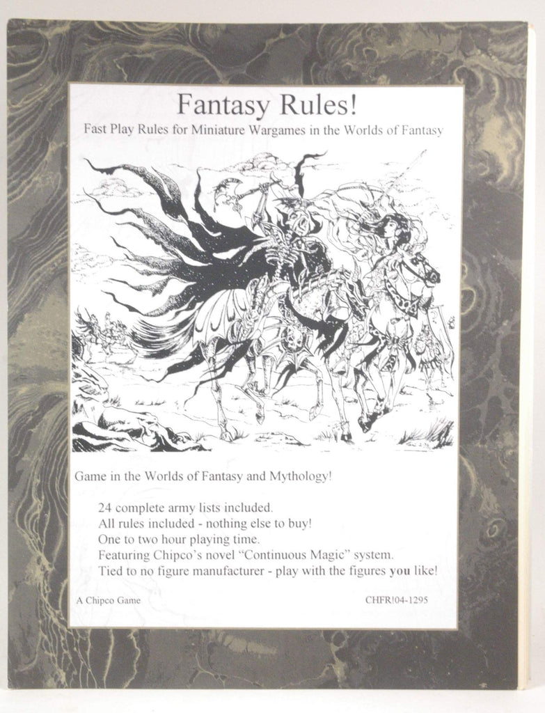 Fantasy Rules! First printing., by   