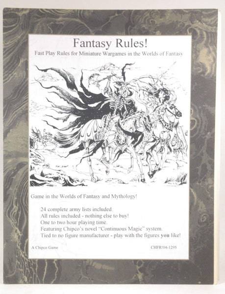 Fantasy Rules! First printing., by   