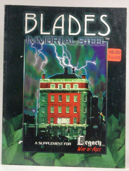 Blades: Immortal Steel; A Supplement for Legacy War of Ages, by Vester, Jason  