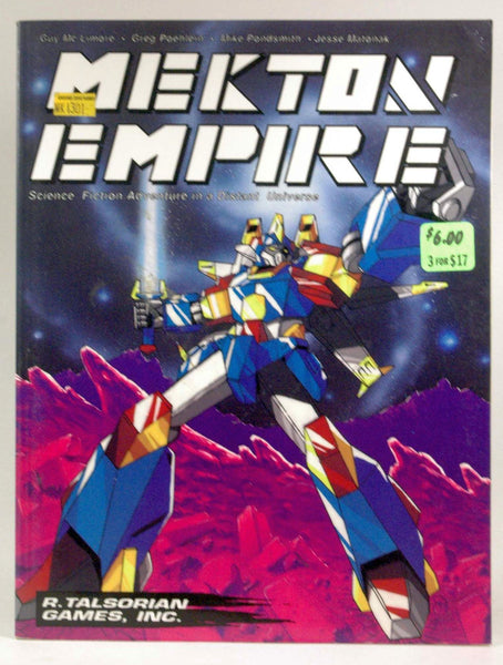 Mekton Empire: Science Fiction Adventure in a Distant Universe, by Mike Pondsmith, Greg Poehlein, Guy Mclimore  