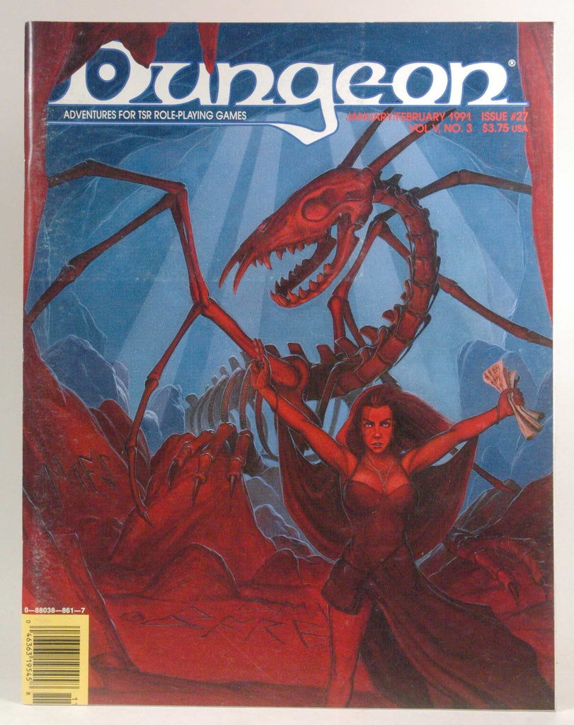 Dungeon Magazine #27 (January/February 1991), by   