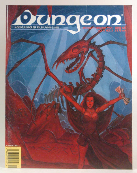 Dungeon Magazine #27 (January/February 1991), by   