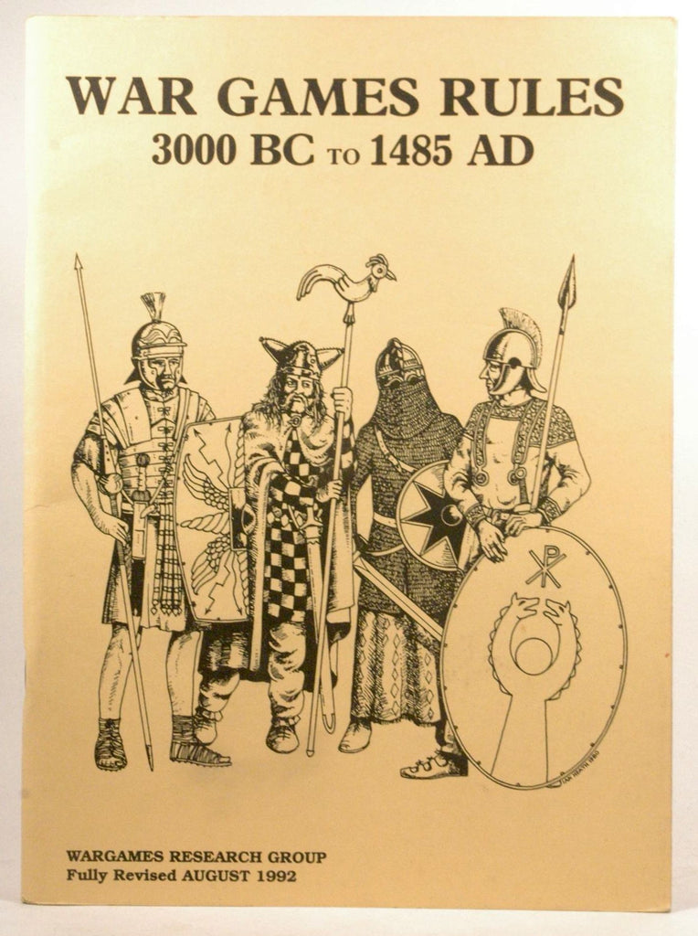 War Games Rules: 3000 BC-1485 AD(P Barker)7th Edition, by Barker, Phil  