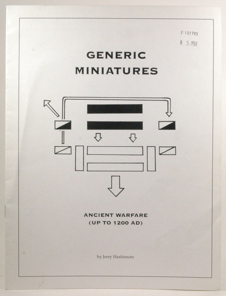 Generic Miniatures Ancient Warfare (up to 1200), by Jerry Hashimoto  
