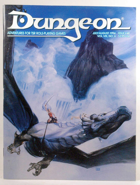 Dungeon Magazine Issue #48 (July/August 1994), by Barbara G. Young  