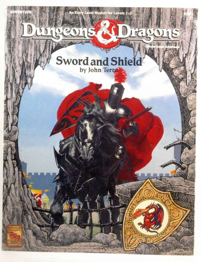 Sword and Shield (Dungeons & Dragons, Entry Level Module Levels 1-3/Adventure), by Terra, John  