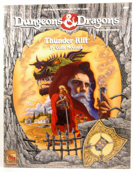 Thunder Rift (Accessory, Dungeons and Dragons Game), by McComb, Colin  