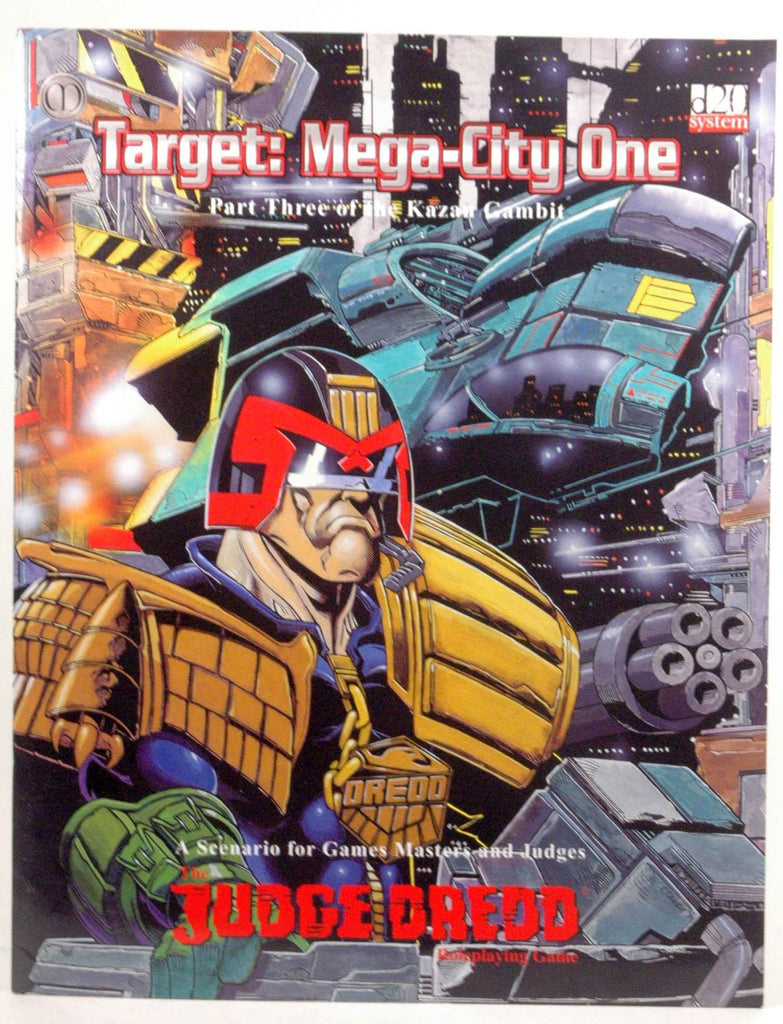 Judge Dredd: Kazan Gambit Part 3 - Target: Mega-City One - The Kazan Gambit Trilogy (Pt. 3), by Caliber, John  