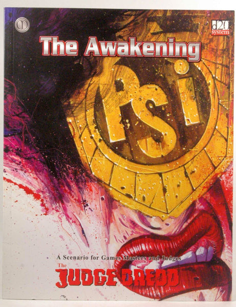 Awakening: A Judge Dredd RPG Supplement (Judge Dredd (Mongoose Publishing)), by Sharp, M.  
