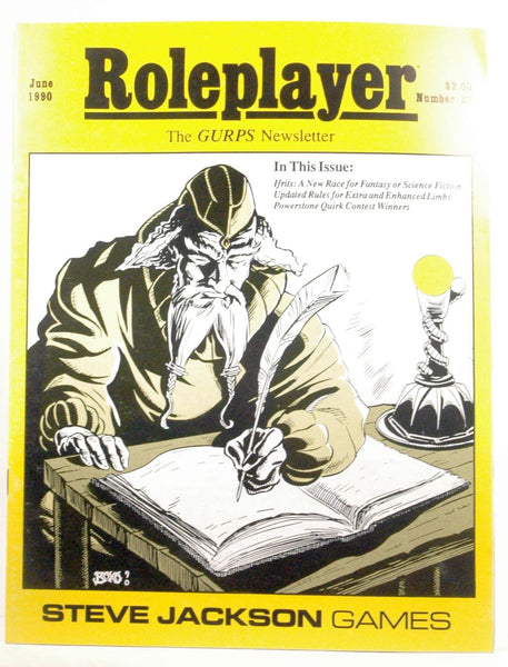 Roleplayer GURPS Newsletter #20 June 1990, by   