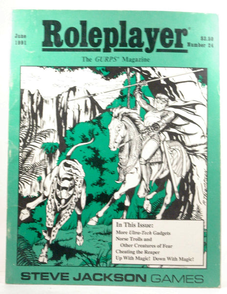 Roleplayer. The Gurps Magazine (Number 24 June 1991), by   