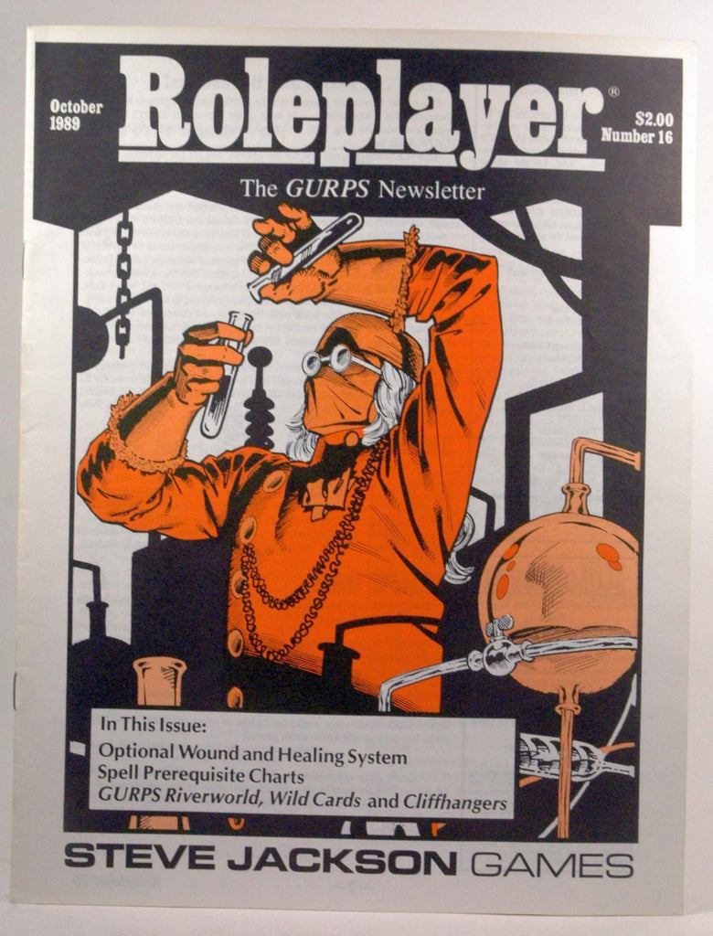 Roleplayer: The GURPS Newsletter #16 October 1989, by   