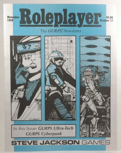 Roleplayer: The GURPS Newsletter #17 November 1989, by   