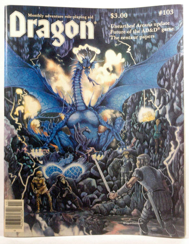 Dragon Magazine No. 103, by   