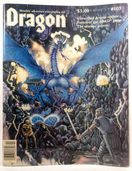 Dragon Magazine No. 103, by   