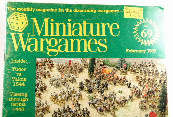 Miniature Wargames Magazine #69 February 1989, by   