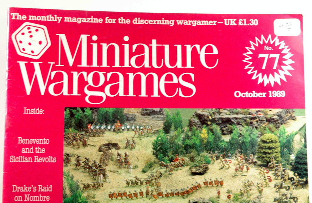 Miniature Wargames Magazine #77 October 1989, by   