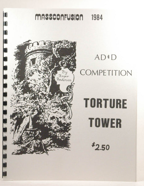 Massconfusion 1984 AD&D Competition Torture Tower, by Roger Anderson  