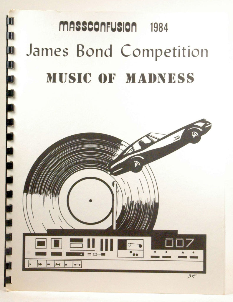 Massconfusion 1984 James Bond Competition Music of Madness, by Robert Jennings  