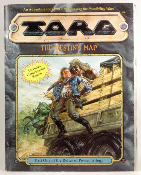 The Destiny Map: Part 1 of the Relics of Power Trilogy (Torg), by Christopher Kubasik  