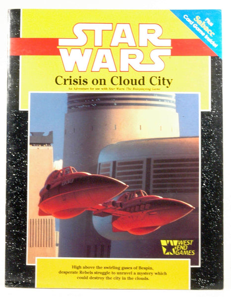 Crisis on Cloud City (Star Wars RPG), by Christopher Kubasik  