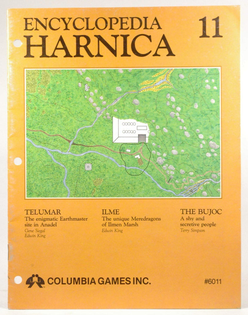 Encyclopedia Harnica 11 (Harn Fantasy RPG Setting), by Terry Simpson, Edwin King, Gene Siegal  