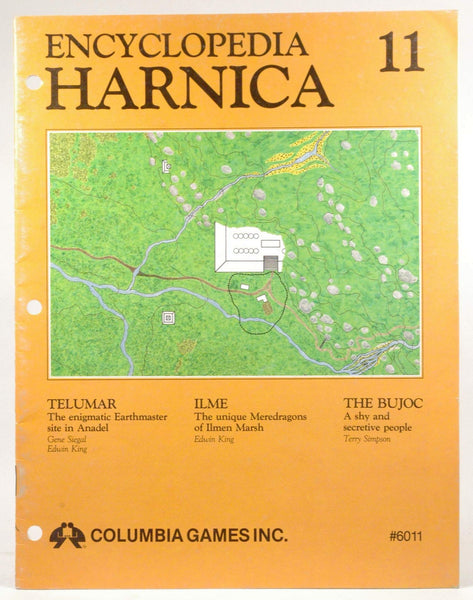 Encyclopedia Harnica 11 (Harn Fantasy RPG Setting), by Terry Simpson, Edwin King, Gene Siegal  