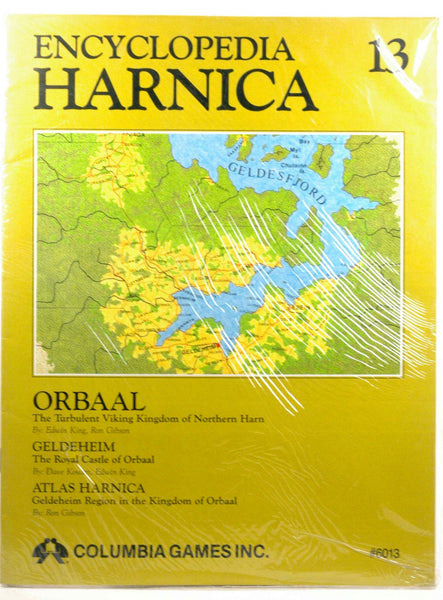 Encyclopedia Harnica 13: Orbaal (Harn Fantasy RPG Setting), by Dave Kowan, Ron Gibson, Edwin King, N. Robin Crossby  