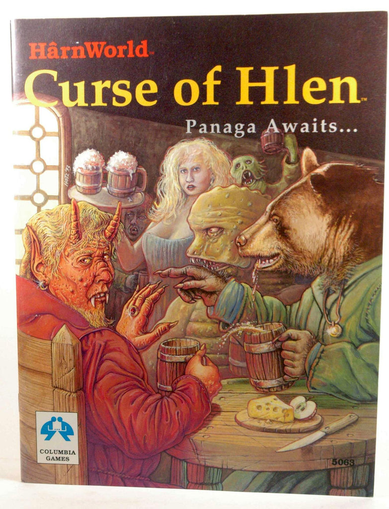 Curse of Hlen (Harn/Harnworld), by N. Robin Crossby  