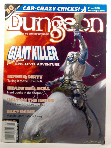 Dungeon Magazine #93 (July/August 2002), by James Wyatt, Christopher Perkins, Jeff Ward, Johnathan Richards, J. Bradley Schell  