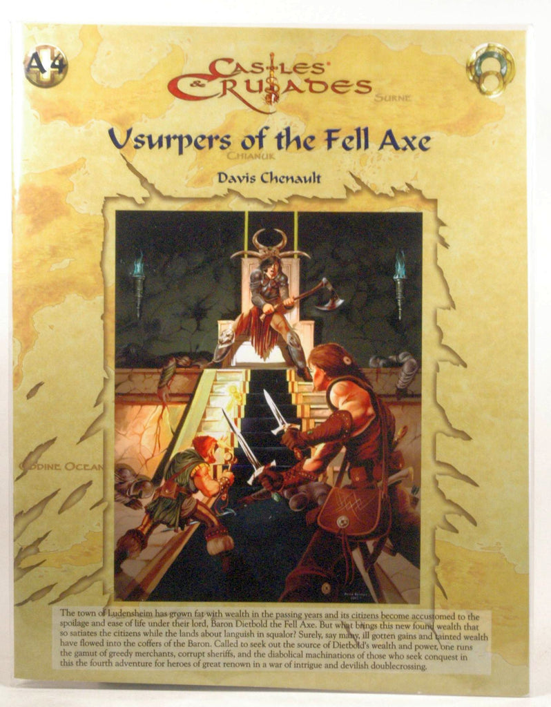 Usurpers of the Fell Axe (Castles & Crusades), by Chenault, Davis  