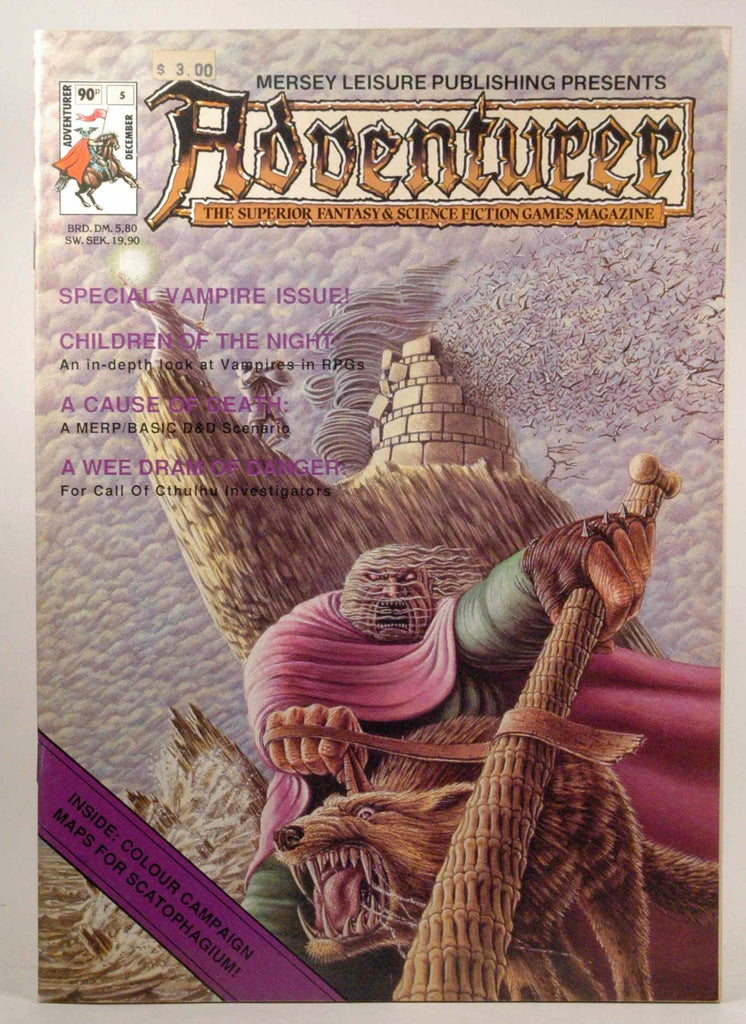 Adventurer Magazine #5, December 1986, by   