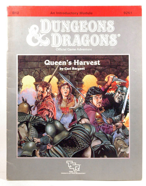 Queen's Harvest (Dungeons & Dragons Module B12), by Sargent, Carl  
