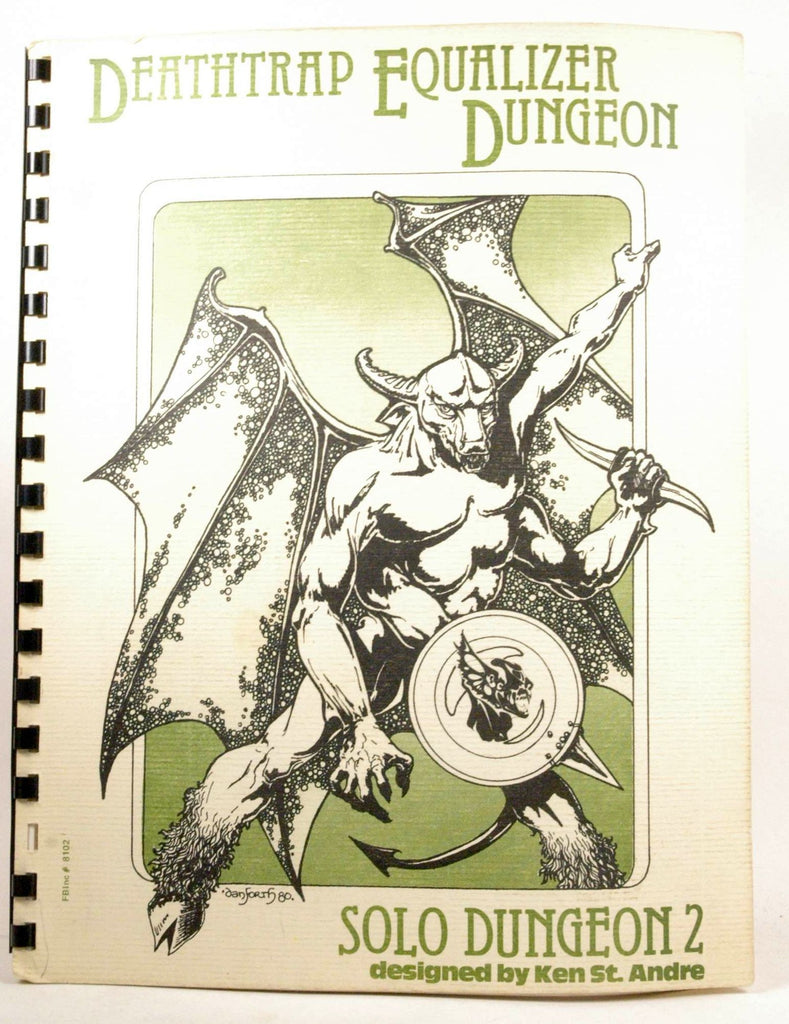 Deathtrap Equalizer Dungeon (Solo Dungeon 2 for Tunnels & Trolls), by Ken St. Andre and Liz Danforth  