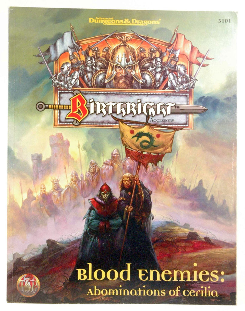 Blood Enemies: Abominations of Cerilia (Advanced Dungeons & Dragons, 2nd Edition: Birthright, Campaign Accessory/3101), by Dale Henson  