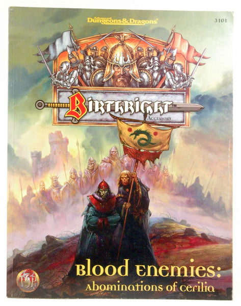 Blood Enemies: Abominations of Cerilia (Advanced Dungeons & Dragons, 2nd Edition: Birthright, Campaign Accessory/3101), by Dale Henson  