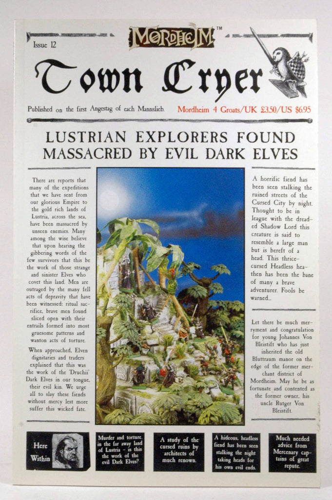 Town Cryer 12, by Andy Hall and others, Warwick Kinrade, Steve Hambrook, Jervis Johnson  