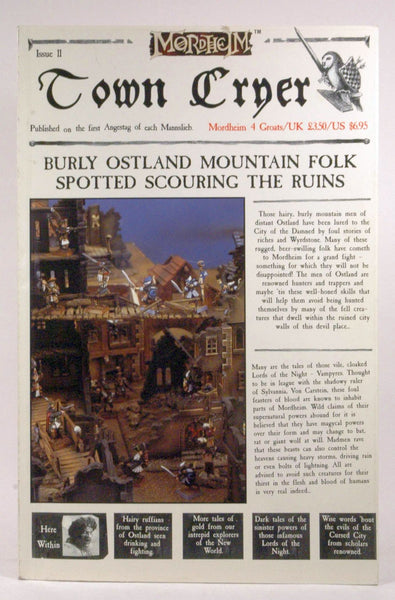 Town Cryer 11, by Andy Hall and others, Steve Hambrook, Jervis Johnson  