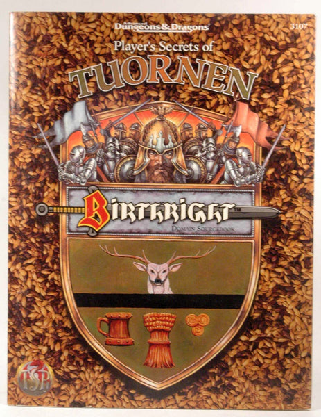 Player's Secrets of Tuornen (AD&D: Birthright Domain Sourcebook), by Dave Gross  