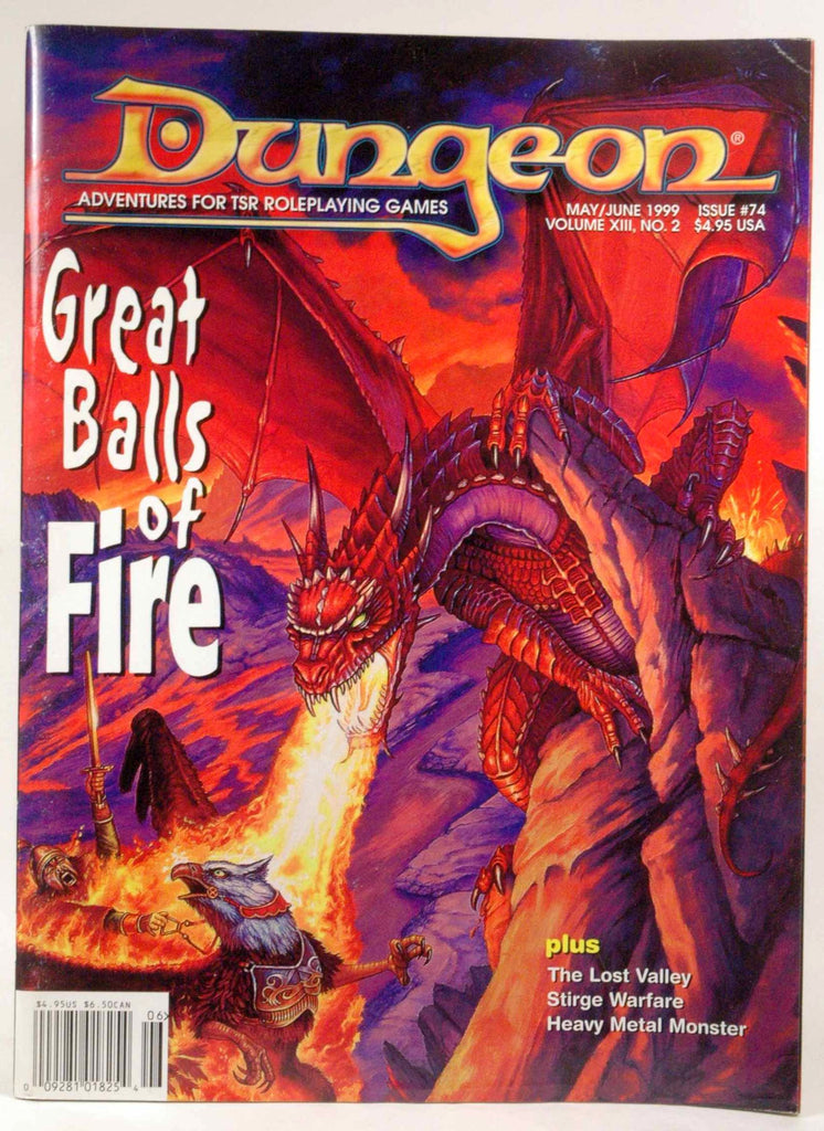 Dungeon Magazine 74, by   