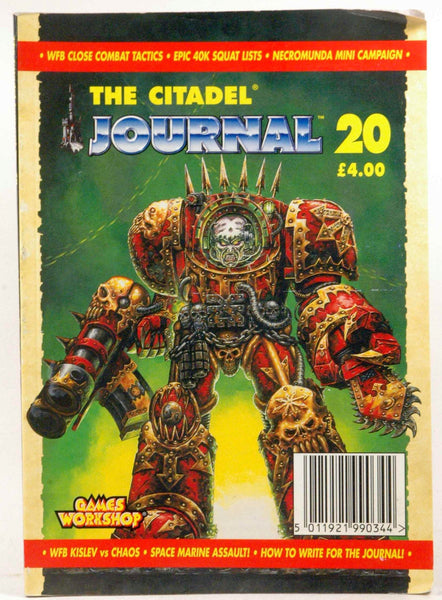 The Citadel Journal #20, by Games Workshop  
