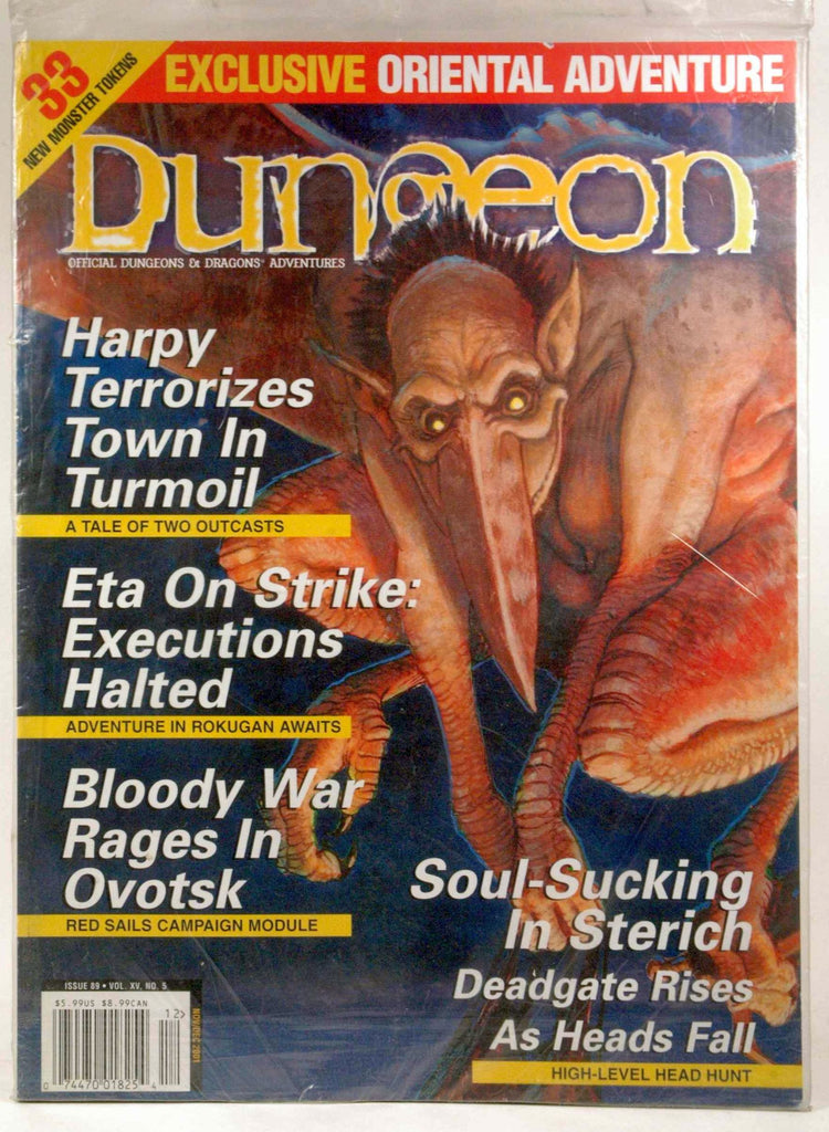 Dungeon Magazine #89 November 2001, by   